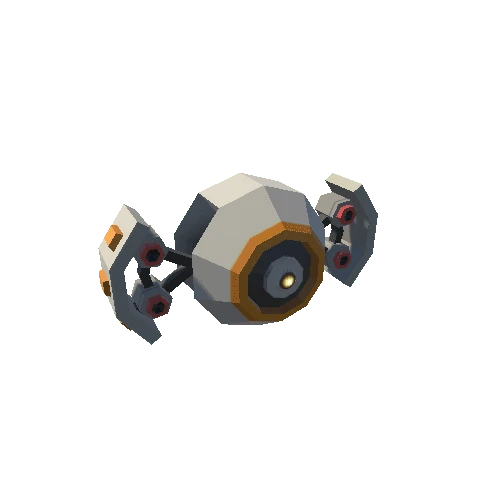 Robot Orb - Orange